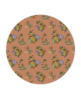 Creative Lab Amsterdam behang cirkel Asian Botanical Garden Terra wallpaper circle