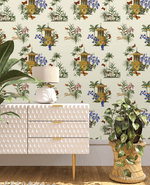 Creative Lab Amsterdam behang Asian Botanical Garden Vanilla wallpaper