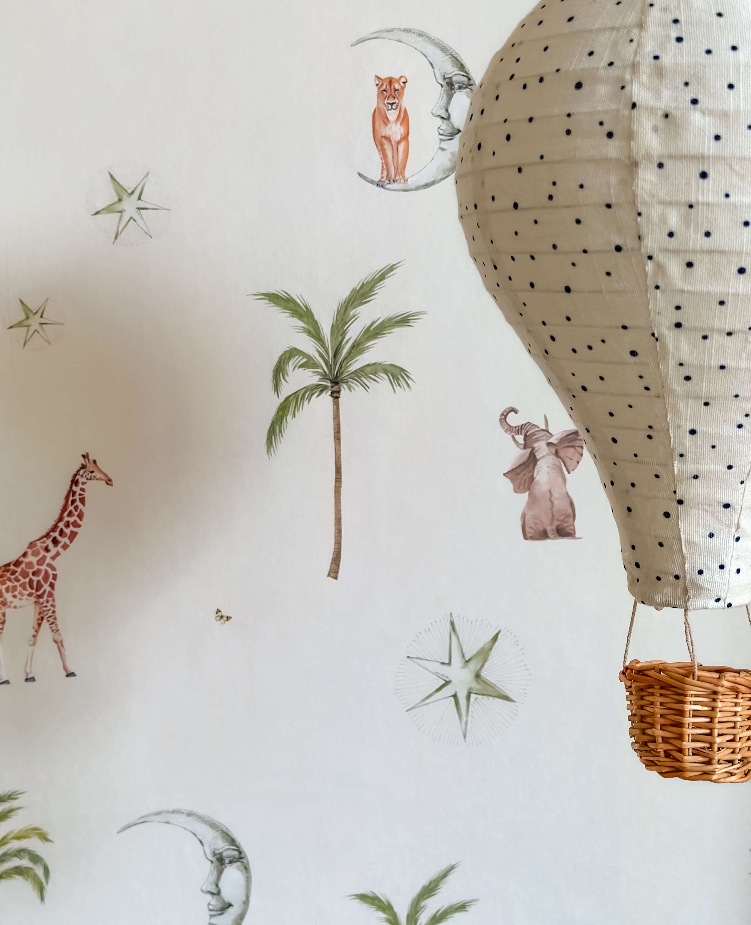 Creative Lab Amsterdam behang Go Go Safari wallpaper detail