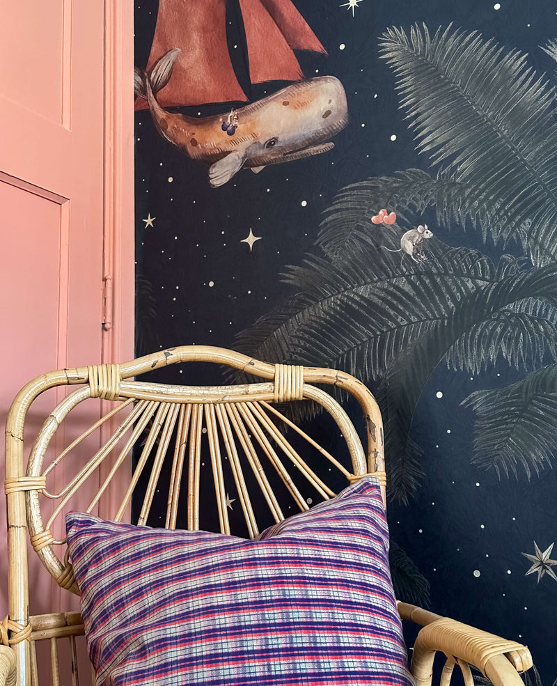 Creative Lab Amsterdam behang Oliver Teddy by Interior Junkie wallpaper detail