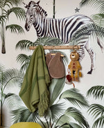 Creative Lab Amsterdam behang Palm Wildlife wallpaper detail