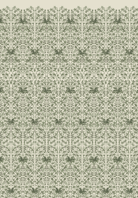 Creative Lab Amsterdam behang Celestial Palm Green wallpaper