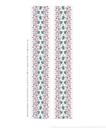 Creative Lab Amsterdam behang Eclectic Bamboo Purple Turquoise wallpaper rolls