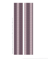 Creative Lab Amsterdam behang Eclectic Bamboo Ribbon Burgundy Wallpaper rolls