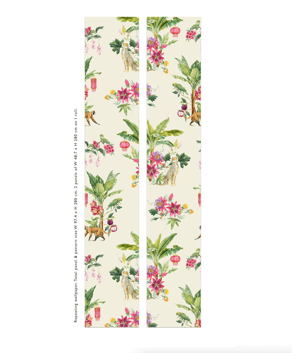 Creative Lab Amsterdam behang Floral Festival Vanilla wallpaper rolls