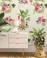 Creative Lab Amsterdam behang Floral Festival Vanilla wallpaper