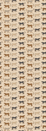 Creative Lab Amsterdam behang Funky Leopards Dark Wallpaper