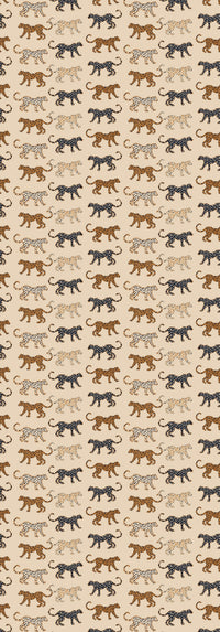 Creative Lab Amsterdam behang Funky Leopards Dark Wallpaper