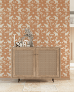 Creative Lab Amsterdam behang Generous Jungle Dusty Orange wallpaper