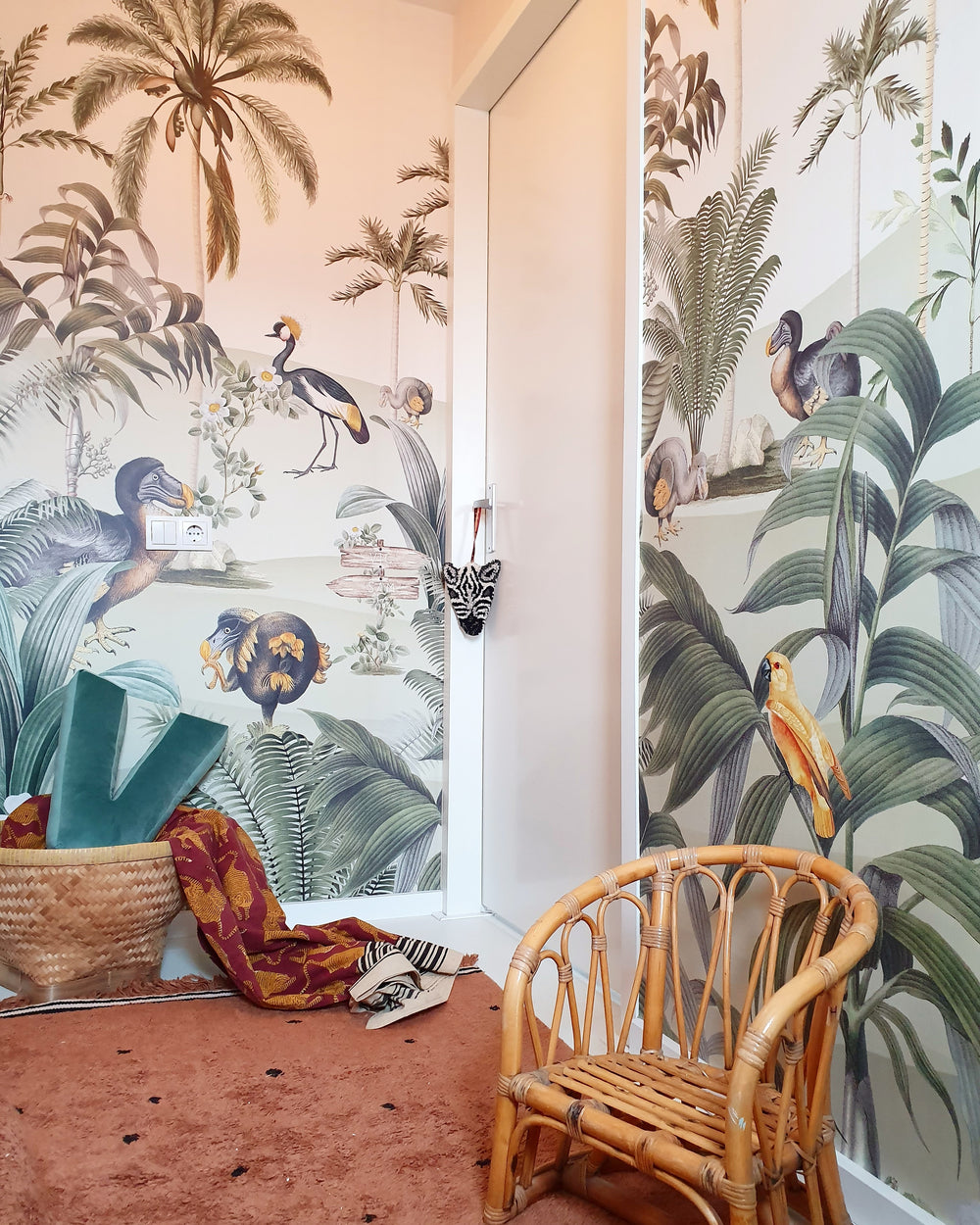 Creative Lab Amsterdam behang Dodo Oasis wallpaper
