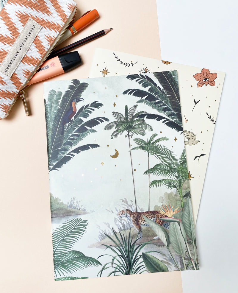 Magical Elixer & Rainforest Notebookset A4