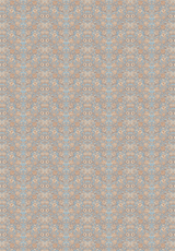 Creative Lab Amsterdam behang Indian Flower Blue wallpaper