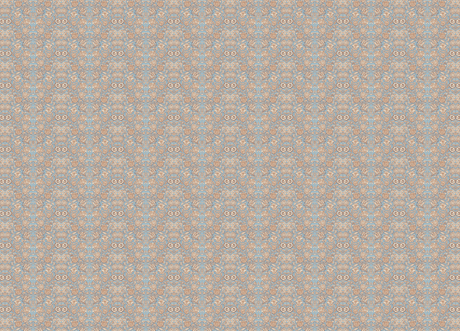 Creative Lab Amsterdam behang Indian Flower Blue wallpaper