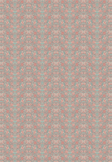 Creative Lab Amsterdam behang Indian Flower Turquoise wallpaper