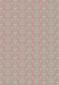 Creative Lab Amsterdam behang Indian Flower Turquoise wallpaper