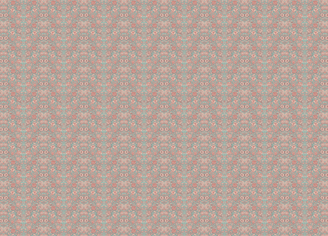 Creative Lab Amsterdam behang Indian Flower Turquoise wallpaper