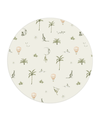 Creative Lab Amsterdam behang cirkel Koo Koo Kangaroo wallpaper circle