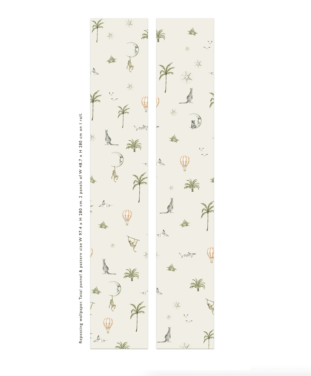 Creative Lab Amsterdam behang Koo Koo Kangaroo wallpaper rolls