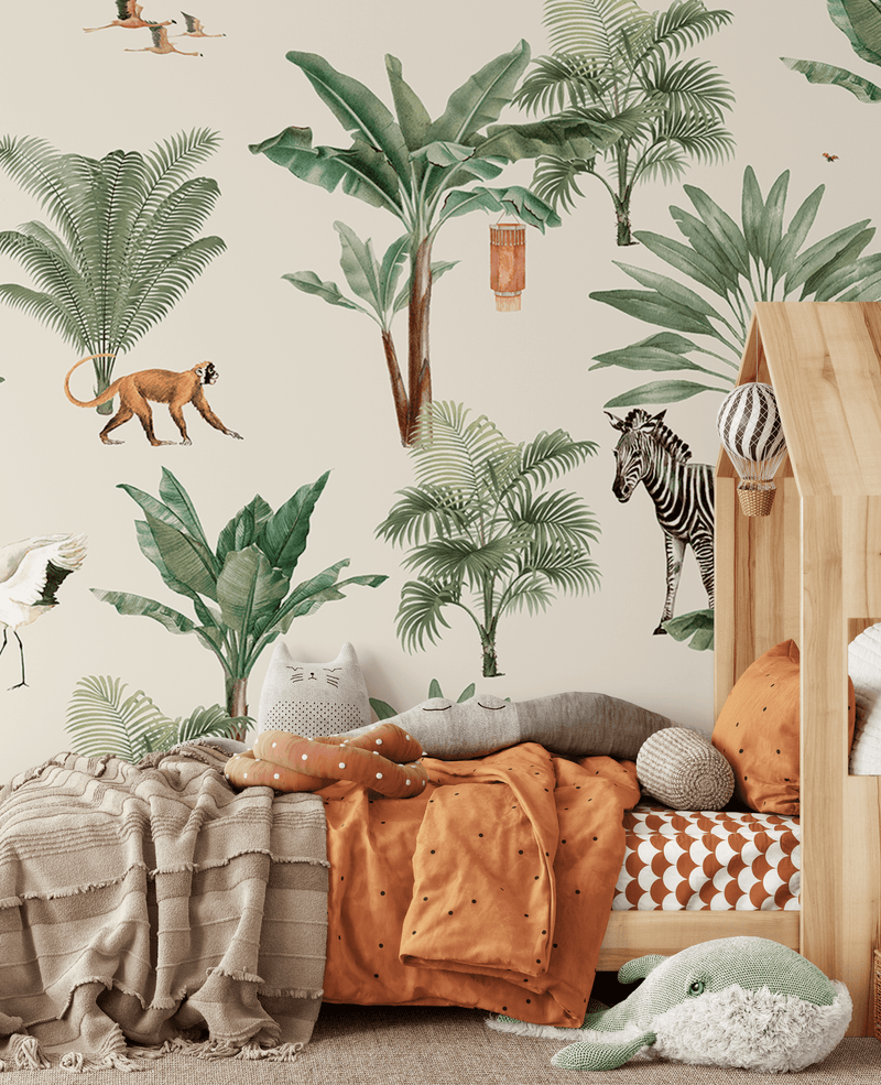 Creative Lab Amsterdam behang Lovely Jungle wallpaper