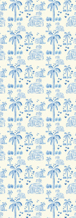 Creative Lab Amsterdam behang Maui Beach Blue Wallpaper
