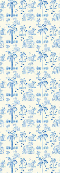 Creative Lab Amsterdam behang Maui Beach Blue Wallpaper