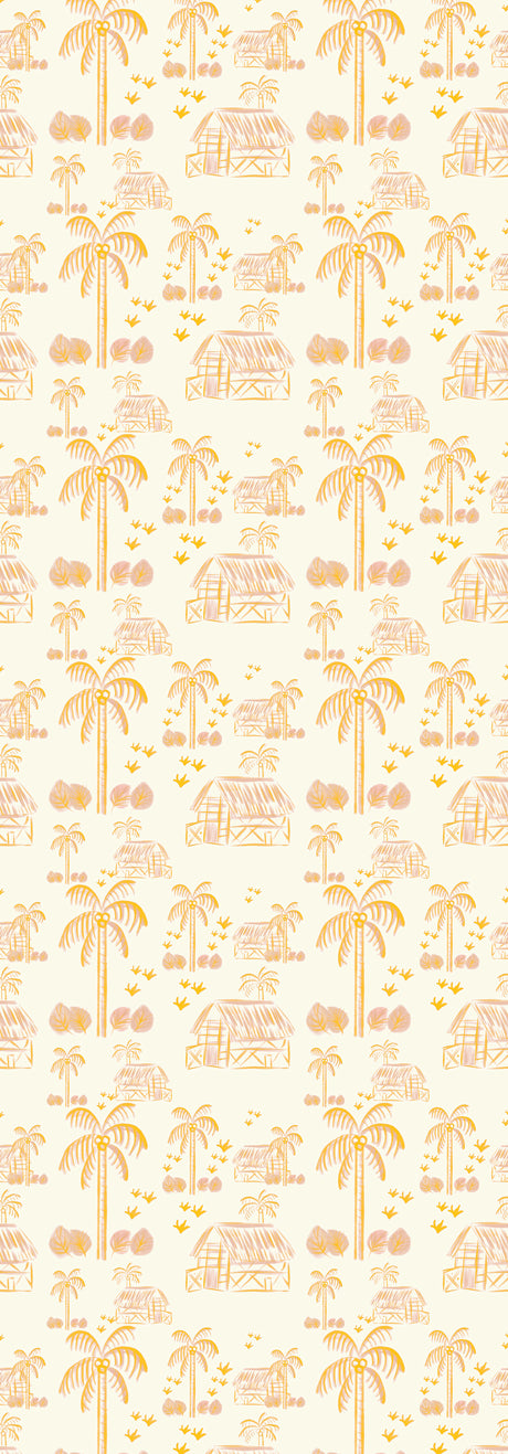 Creative Lab Amsterdam behang Maui Beach Pink Wallpaper