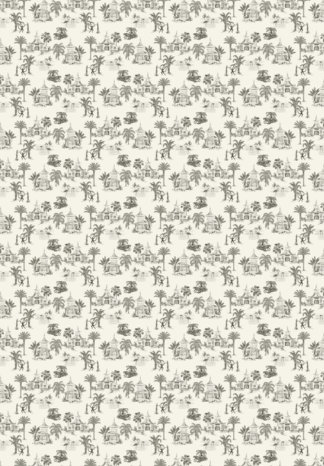 Creative Lab Amsterdam behang Oriental Teahouse Offwhite wallpaper