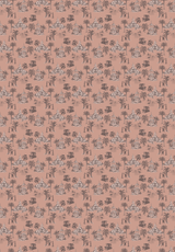 Creative Lab Amsterdam behang Oriental Teahouse Terra Pink wallpaper