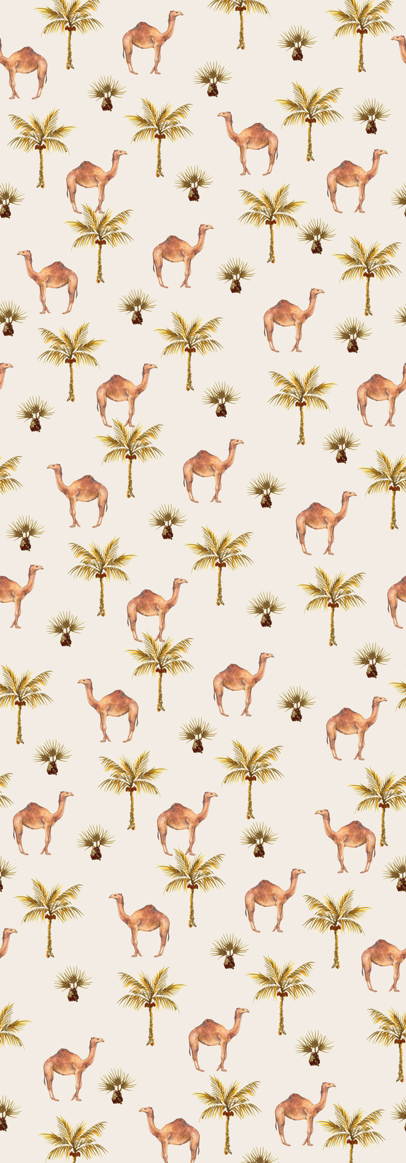 Creative Lab Amsterdam behang Dreamy Dromedary Wallpaper