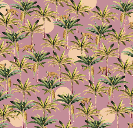 Creative Lab Amsterdam behang Purple Bananas wallpaper