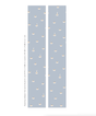 Creative Lab Amsterdam behang Sweet Camomile Sky Blue Wallpaper rolls