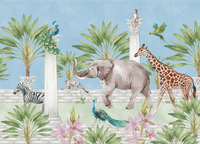 Creative Lab Amsterdam behang The Greek Animal Adventure wallpaper