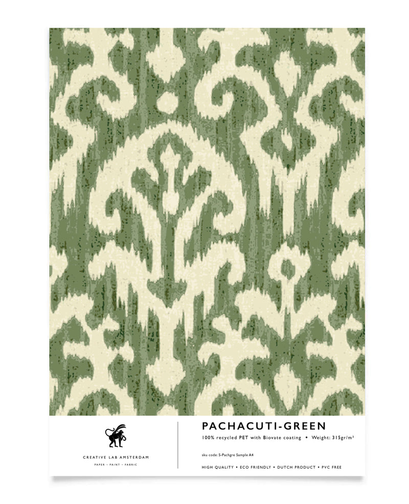 Pachacuti Green Behang Sample