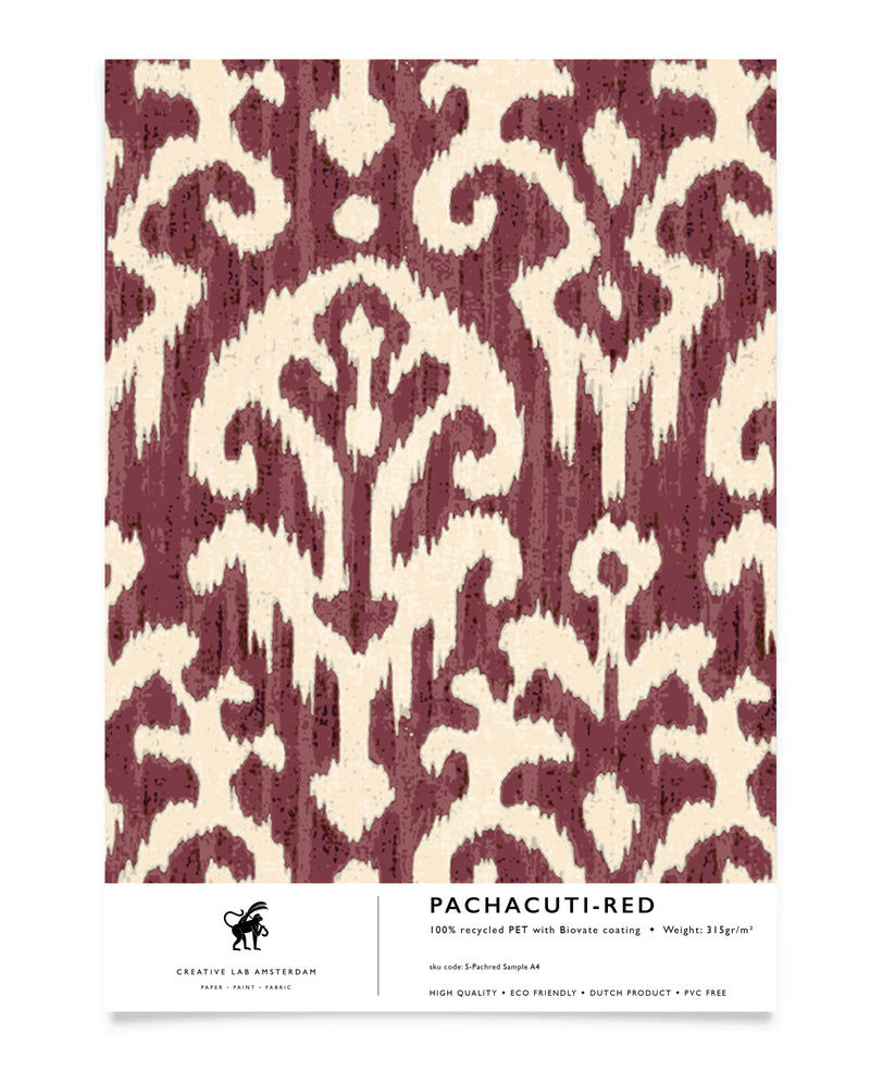 Pachacuti Red Behang Sample