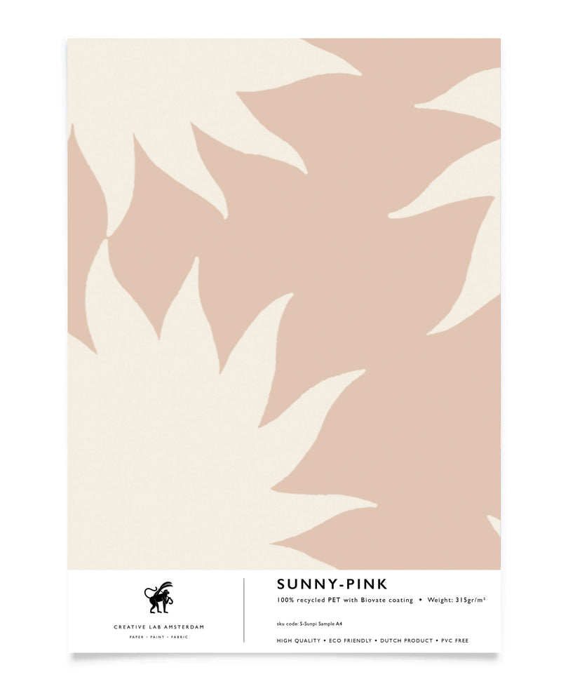 Sunny Pink Wallpaper Sample