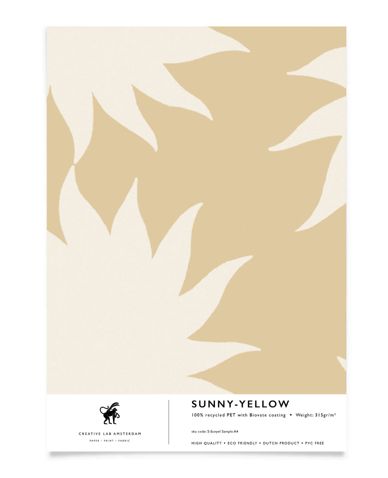 Sunny Yellow Wallpaper Sample