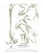 Creative Lab Amsterdam behang Bamboo Grey wallpaper sample