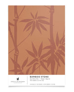 Creative Lab Amsterdam behang Bamboo Stone wallpaper sample