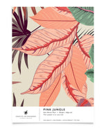 Creative Lab Amsterdam behang Pink Jungle wallpaper sample