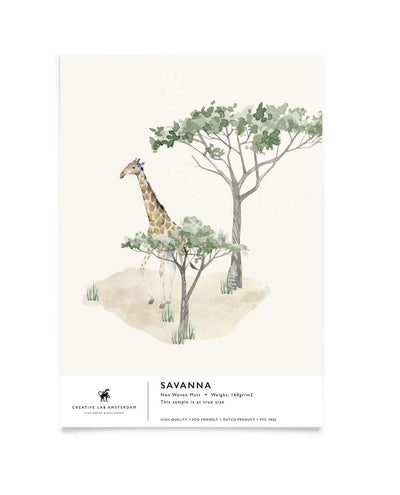 Creative Lab Amsterdam behang Savanna wallpaper sample