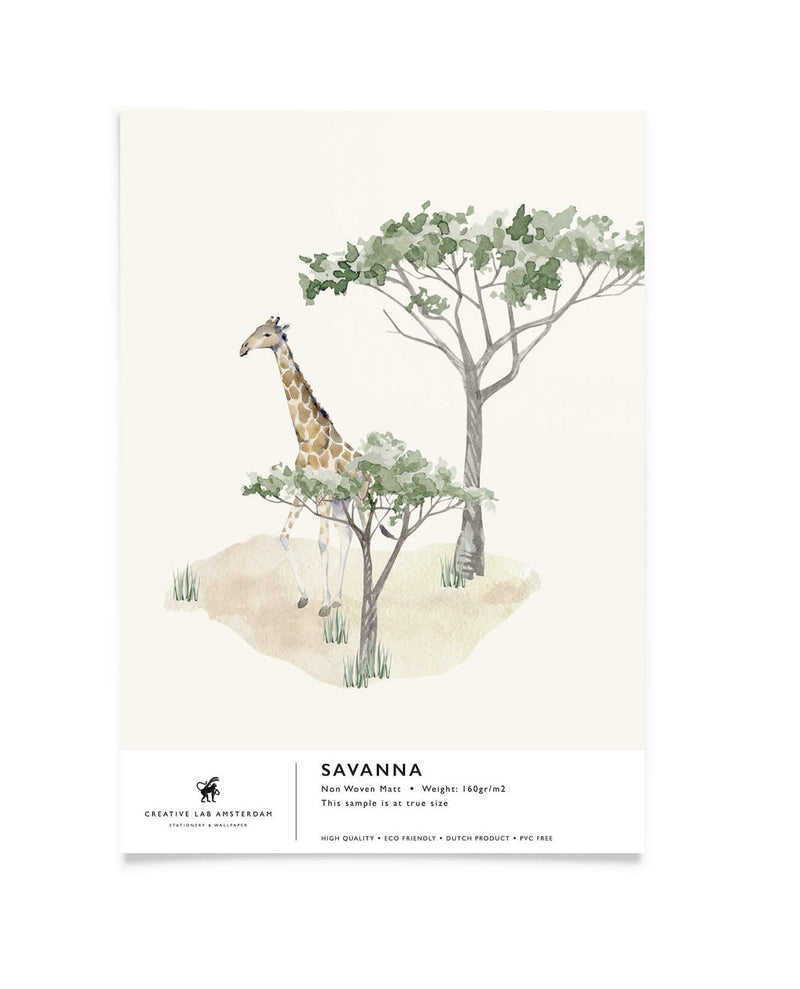 Creative Lab Amsterdam behang Savanna wallpaper sample