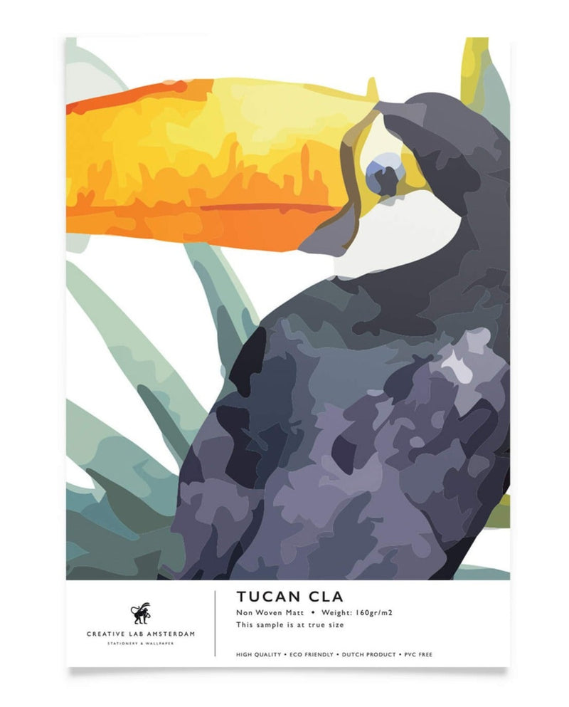 Creative Lab Amsterdam behang Tucan CLA wallpaper sample