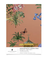 Creative Lab Amsterdam behang Asian Botanical Garden Terra wallpaper sample