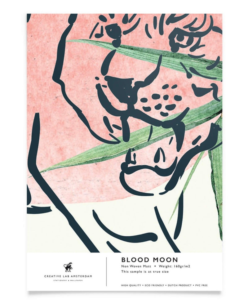 Creative Lab Amsterdam behang Blood Moon wallpaper sample