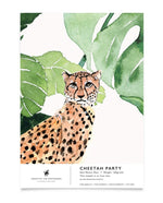 Creative Lab Amsterdam behang Cheetah Party Wallpaper Sample