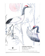 Creative Lab Amsterdam behang Crane White wallpaper sample