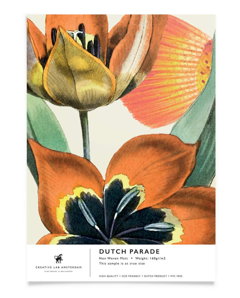 Creative Lab Amsterdam behang Dutch Parade wallpaper sample