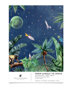 Creative Lab Amsterdam wallpaper From Jungle to Space behang sample