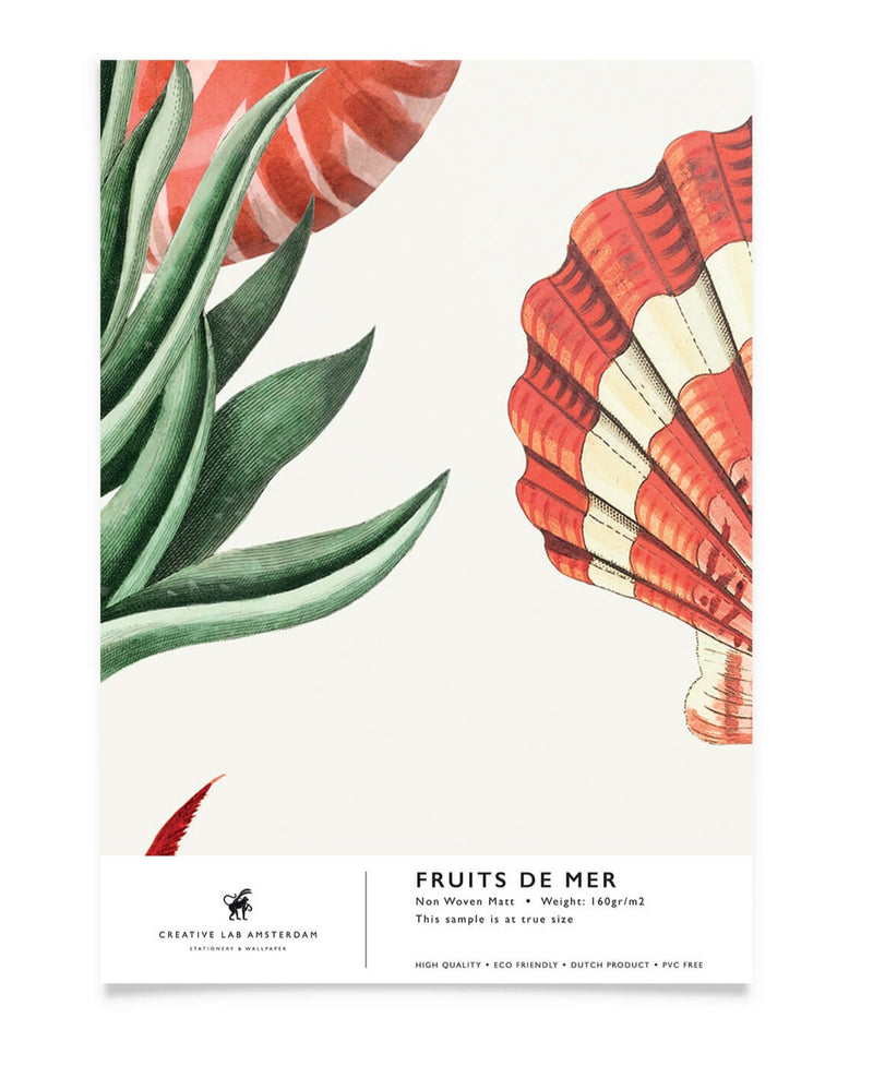 Creative Lab Amsterdam behang Fruits de Mer wallpaper sample