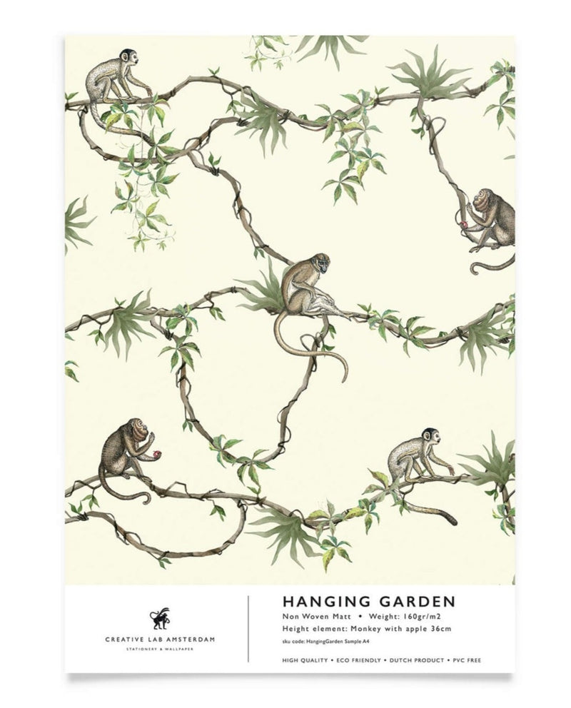 Creative Lab Amsterdam behang Hanging Garden Wallpaper Sample